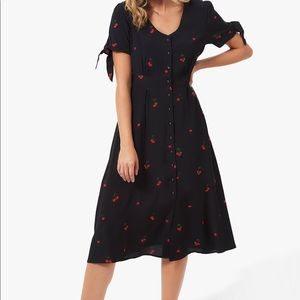 Sugarhill Holly Winterberry Cherry Tea Dress NWT